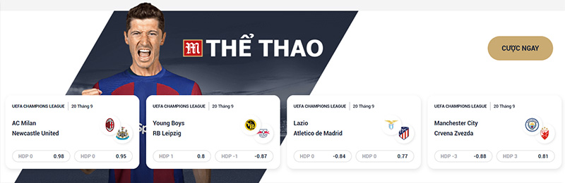 M88 thể thao